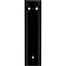 Ekena Millwork Traditional Steel Bracket, Hammered Dark Bronze 2"W x 8"D x 8"H BKTM02X08X08TRHDB - alternate 4